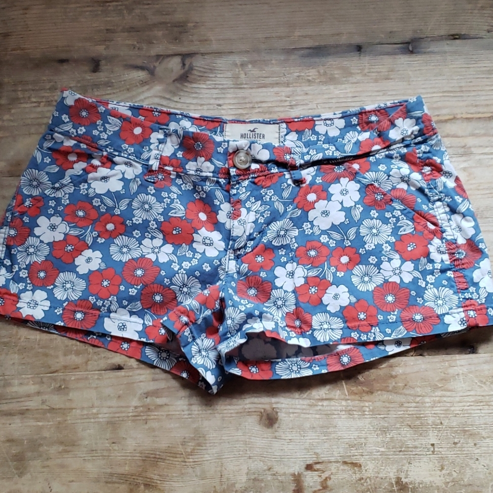 Flower Print Hollister Shorts SZ 0